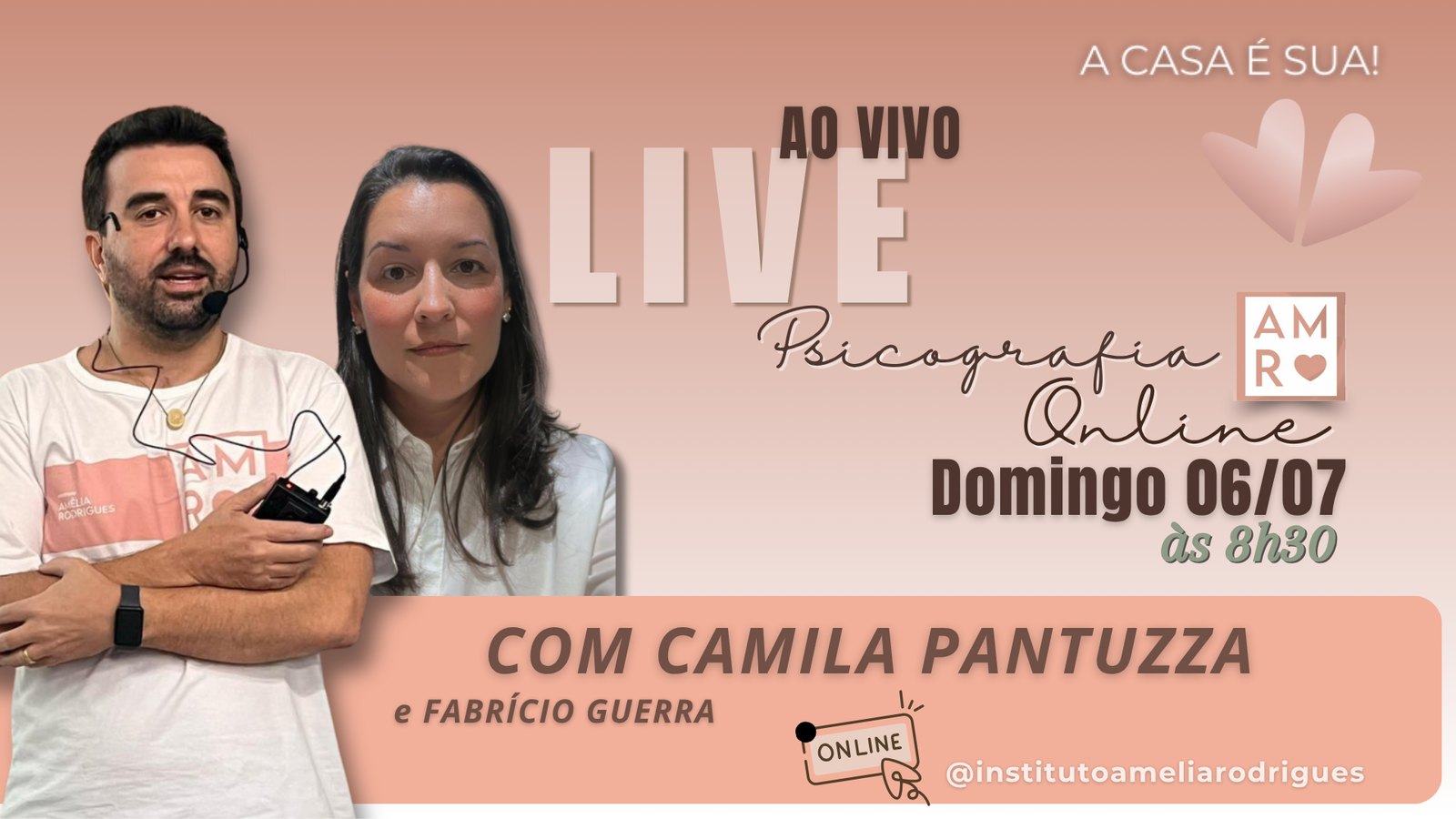 Psicografia Online dia 06 de Julho 2025
