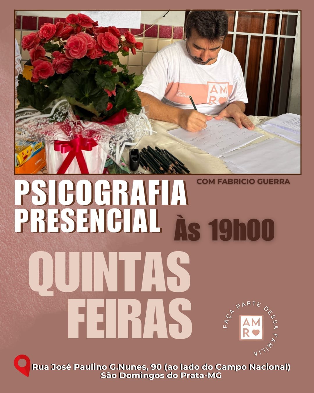 Psicografia Presencial