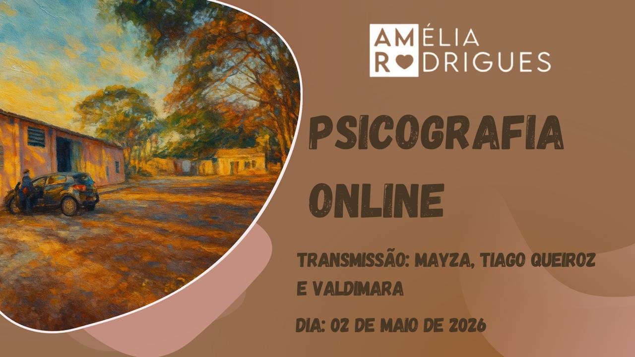 PSICOGRAFIA ONLINE AO VIVO DIA 02/05